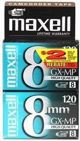 img 1 attached to 📹 Maxell P6-120 GX-MP Camcorder Tapes, 2-Pack for Enhanced SEO