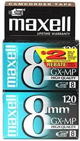 img 2 attached to 📹 Maxell P6-120 GX-MP Camcorder Tapes, 2-Pack for Enhanced SEO