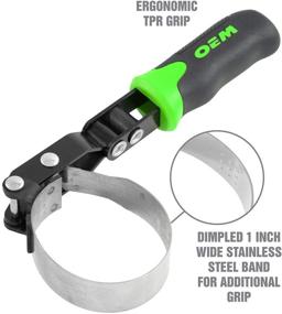 img 2 attached to OEMTOOLS 25373 Swivel Filter Wrench