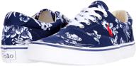 polo ralph lauren embroidered recycled men's shoes in fashion sneakers logo