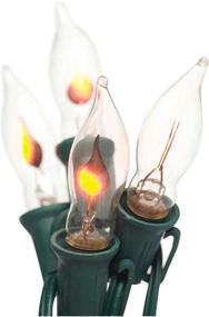 img 2 attached to 🪔 Brite Star 7 Count Flicker Flame Light Set: Clear Illumination for Festive Decor