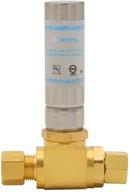 💦 prevent water hammer with hydro master 0611201 tee water hammer arrestor, 3/8" od comp. x 3/8" od female comp. logo