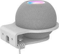 wall mount bracket compatible with apple homepod mini home audio logo