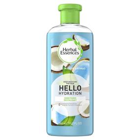 img 4 attached to Herbal Essences Hello Hydration Conditioner - Deep Moisture for Hair, 11.7 fl oz