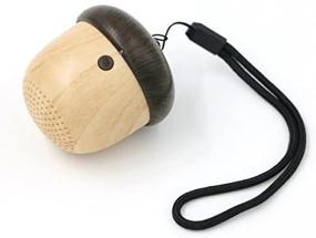 img 2 attached to 🥜 Чушка Лангбосс Bluetooth-колонка: Портативная, миниатюрная и мощная супербасовая стереозвук - Наслаждайтесь 8 часами музыки!