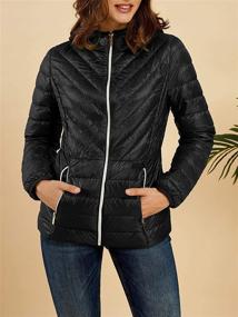 img 2 attached to Yskkt Womens Packable Jackets Pockets