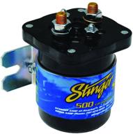 💪 powerful stinger sgp35 500-amp black relay and isolator - efficient performance guaranteed! logo