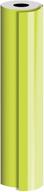 jillson roberts bulk 1/4 ream solid color gift wrap - wide range of 20 vibrant colors, 24" x 208', lime green matte logo
