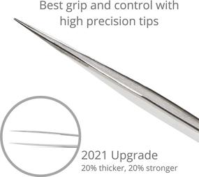 img 3 attached to 🔬 Precision at Your Fingertips: Discover Beaditive's High Precision Tweezers Pack