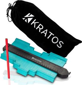 img 4 attached to 🔧 Kratos Contour Gauge With Lock: 10 Inch Premium Copy Tool for Effective Outlining, Flooring, Tile, Woodworking, and DIY Construction - Perfect Saker Gift for Dad