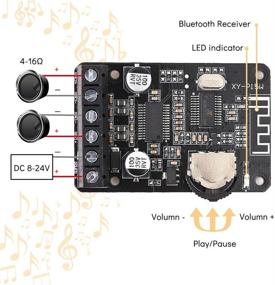 img 3 attached to 🔊 Улучшите свою беспроводную акустическую систему с помощью Bluetooth-приемника Icstation с мощным стереоусилителем