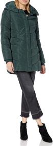 img 3 attached to 🧥 Chevron Quilted Outerwear by Steve Madden: Women's Clothing for Coats, Jackets & Vests