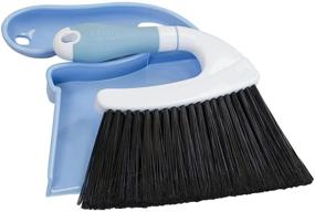 img 2 attached to 🧹 Compact Mini Broom and Dustpan Set, Perfect for Effortless Kitchen and Home Cleaning