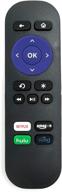 📱 upgraded remote control for roku 1 2 3 4 premiere 4620xb 4620r 3900xb 3050r 3700xb 2000c 2710r 4210xb 3900r 2500r lt 2700r 2450xb 3710rw with shortcut hulu & sling tv buttons logo