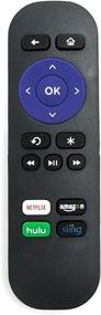 img 4 attached to 📱 Upgraded Remote Control for Roku 1 2 3 4 Premiere 4620XB 4620R 3900XB 3050R 3700XB 2000C 2710R 4210XB 3900R 2500R LT 2700R 2450XB 3710RW with Shortcut Hulu & Sling TV Buttons