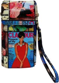 img 3 attached to Stylish Michelle Magazine Cellphone Wallet Wristlet: Ultimate Women's Handbags & Wallets for Wristlets