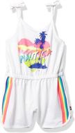 👗 nautica girls romper: stylish atoll small girls' clothing for summer logo