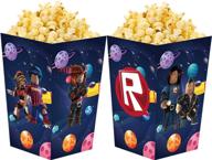 popcorn sandbox containers birthday supplies logo