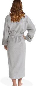 img 3 attached to 🛀 Luxury Turkish Towels Terry Cloth Bathrobes: Premium Cotton Robes for Women
