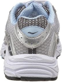 img 2 attached to 🏃 Saucony Cohesion Little Silver Girls' Running Shoes: Enhanced Comfort and Style