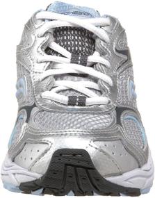 img 3 attached to 🏃 Saucony Cohesion Little Silver Girls' Running Shoes: Enhanced Comfort and Style