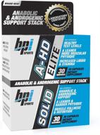 💪 bpi sports a-hd elite/solid - men’s testosterone booster for healthy muscle, strength, performance support - promotes natural fat loss, libido boost - 30 capsules, 30 servings logo