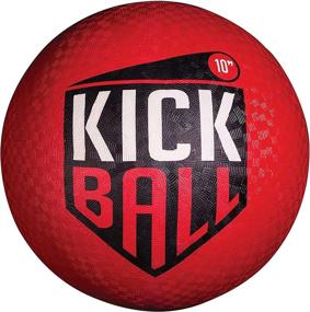 img 4 attached to 🏀 Ultimate Kickball Experience: Franklin Sports Rubber Kickball Diameter Unleashed!