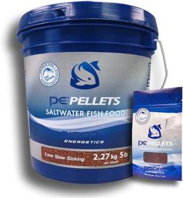 img 4 attached to 🐠 PE Saltwater Pellets: Enhanced Piscine Energy Boost – 1mm Size, 2oz (56gm)