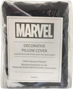 img 1 attached to Stylish Black Panther Decorative Pillow Cover by Jay Franco Marvel