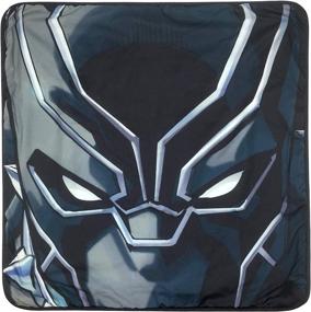 img 3 attached to Stylish Black Panther Decorative Pillow Cover by Jay Franco Marvel