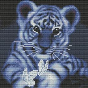 img 4 attached to Needlepoint 14 2×18 1Inch Pre Printed Cross Stitching Adults Embroidery Needlework