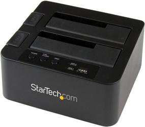 img 4 attached to ⚙️ StarTech.com Dual Bay USB 3.0/eSATA Hard Drive Duplicator Dock for 2.5" & 3.5" SATA SSD HDD - UASP (6Gbps) Standalone Docking Station