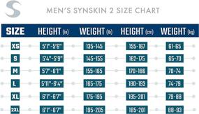img 1 attached to Synergy Men's SynSkin Skinsuit: Triathlon Swimskin, Ironman USAT & FINA Approved