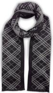 luxurious winter scarf for women and men - bleu accessories and scarves logo