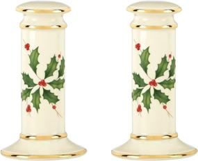 img 4 attached to 🎄 Lenox Holiday Salt and Pepper Shakers