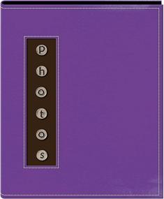 img 3 attached to Pioneer Button Photo Leatherette Purple