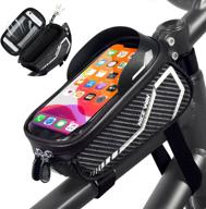 🚲 nicewin bike bag and phone holder - waterproof bike handlebar bag for adults, ideal bike accessories for men and women logo