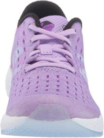 img 3 attached to 👟 Violet Pursuit Girls' Athletic Running Shoes by New Balance