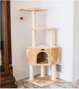 img 2 attached to Armarkat Classic Cat Tree Beige