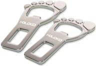 🔑 handy keychain addition: 2 pack metal seat belt buckle clip bottle openers for multipurpose use logo