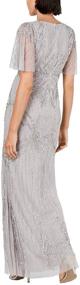 img 2 attached to Adrianna Papell Womens Petite Beaded