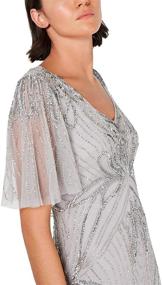 img 1 attached to Adrianna Papell Womens Petite Beaded