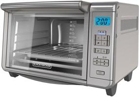 img 4 attached to 🍞 BLACK+DECKER TO3280SSD: Stainless Steel Digital Convection Countertop Toaster Oven - 6-Slice Efficiency at Your Fingertips