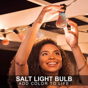 img 3 attached to 💡 Elvissmart ES-1651B-2PK E26 Smart Dimmable LED Light Bulb 7W Himalayan Pink Salt Indoor, 2-Pack