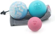 💆 ultimate lacrosse massage ball set - deep tissue roller and muscle massage balls - hard and soft for maximum relief logo