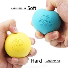 img 2 attached to 💆 Ultimate Lacrosse Massage Ball Set - Deep Tissue Roller and Muscle Massage Balls - Hard and Soft for Maximum Relief