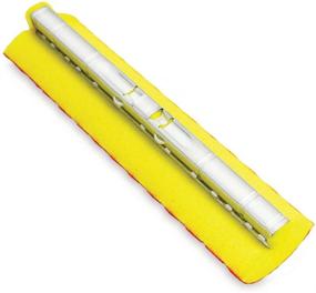 img 4 attached to Pack of 6 Libman Commercial 956 Roller Mop Refill, Synthetic Sponge, 12-inch Wide, Yellow and Red