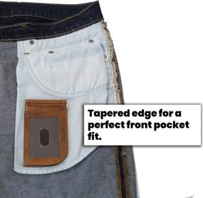 img 1 attached to Pocket Wallet Blocking Leather Rugged