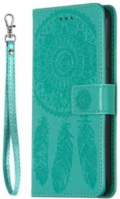 img 4 attached to 📱 JanCalm iPhone 11 Wallet Case - Stylish Green PU Leather Cover with Card Holder and Stand Feature