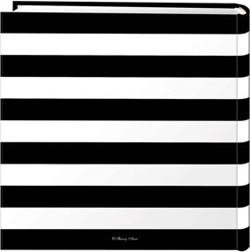 img 2 attached to 📷 Pioneer Photo Albums Black and White Striped 4x6 Photo Album with 200 Pockets, Gold Trim for Golden Memories